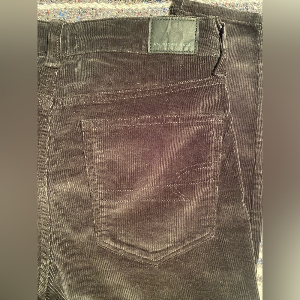 Velvet Black stretch American Eagle pants